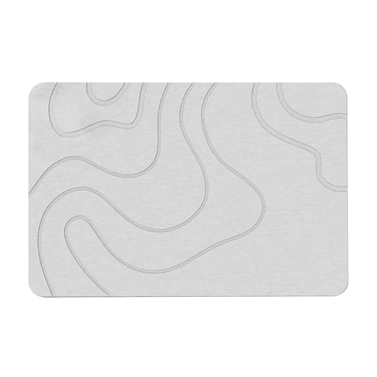 Indoor Diatomite Stone Bath Mat, Soft Diatomite Mud Mat, Water Absorption, Quick-Drying, Entrance Rugs